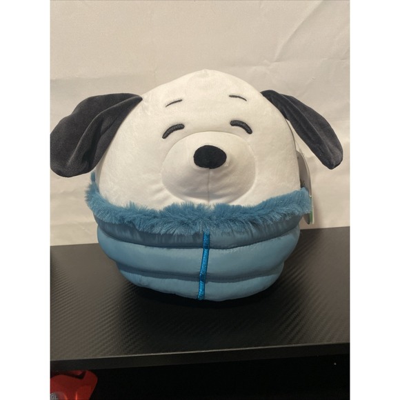 Squishmallows Other - Squishmallows Snoopy in Puffer Jacket 8" Soft Plush Peanuts‎ Holiday winter NWT